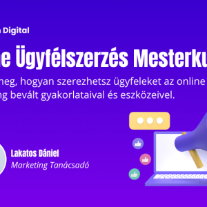 Online Ügyfélszerzés Mesterkurzus
