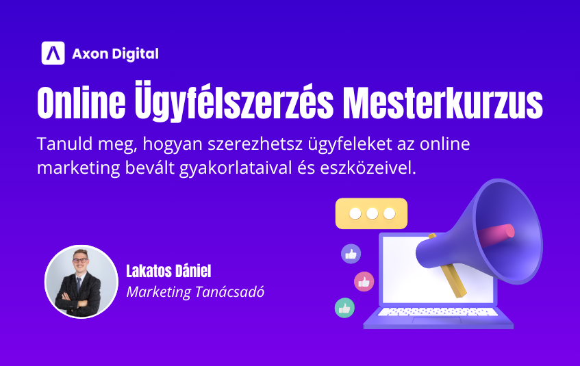 Online Ügyfélszerzés Mesterkurzus
